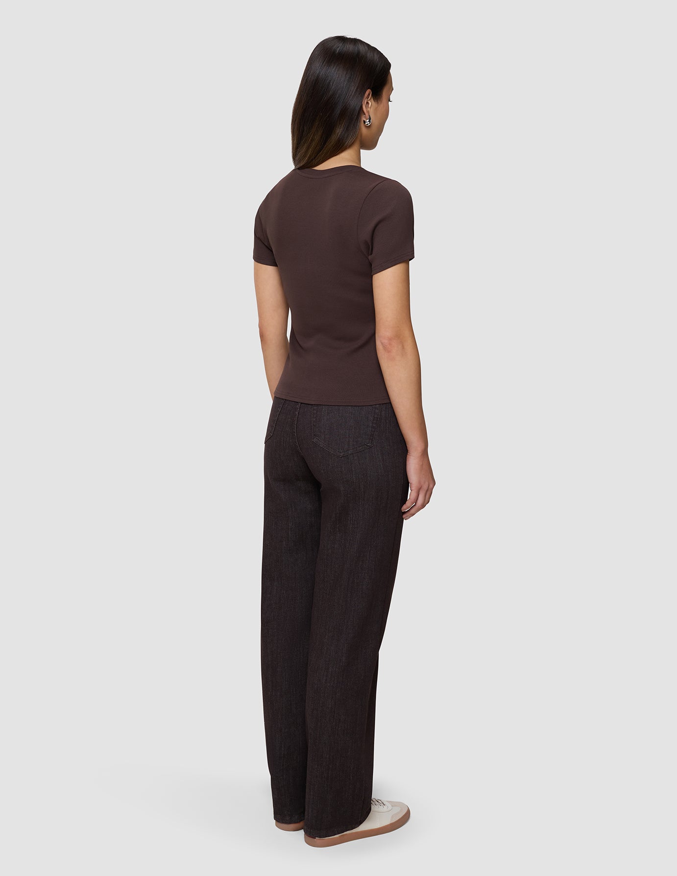 Women's Rib T-Shirt Espresso